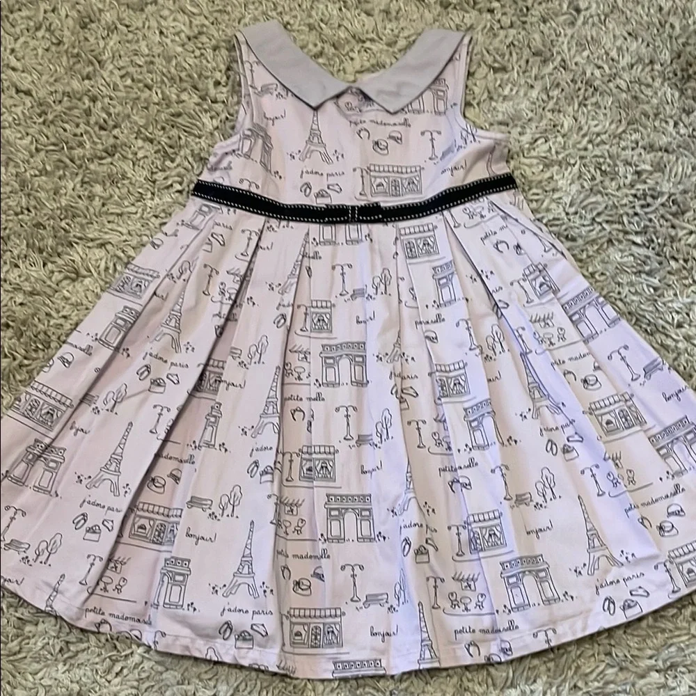 2008 Gymboree “Petite Mademoiselle” Paris Scenic Dress, Size 6